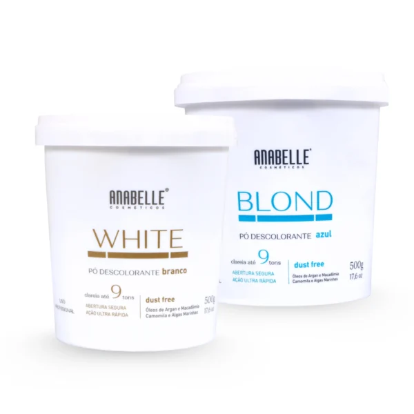 Pó Descolorante Premium Blond & True White - Profissional